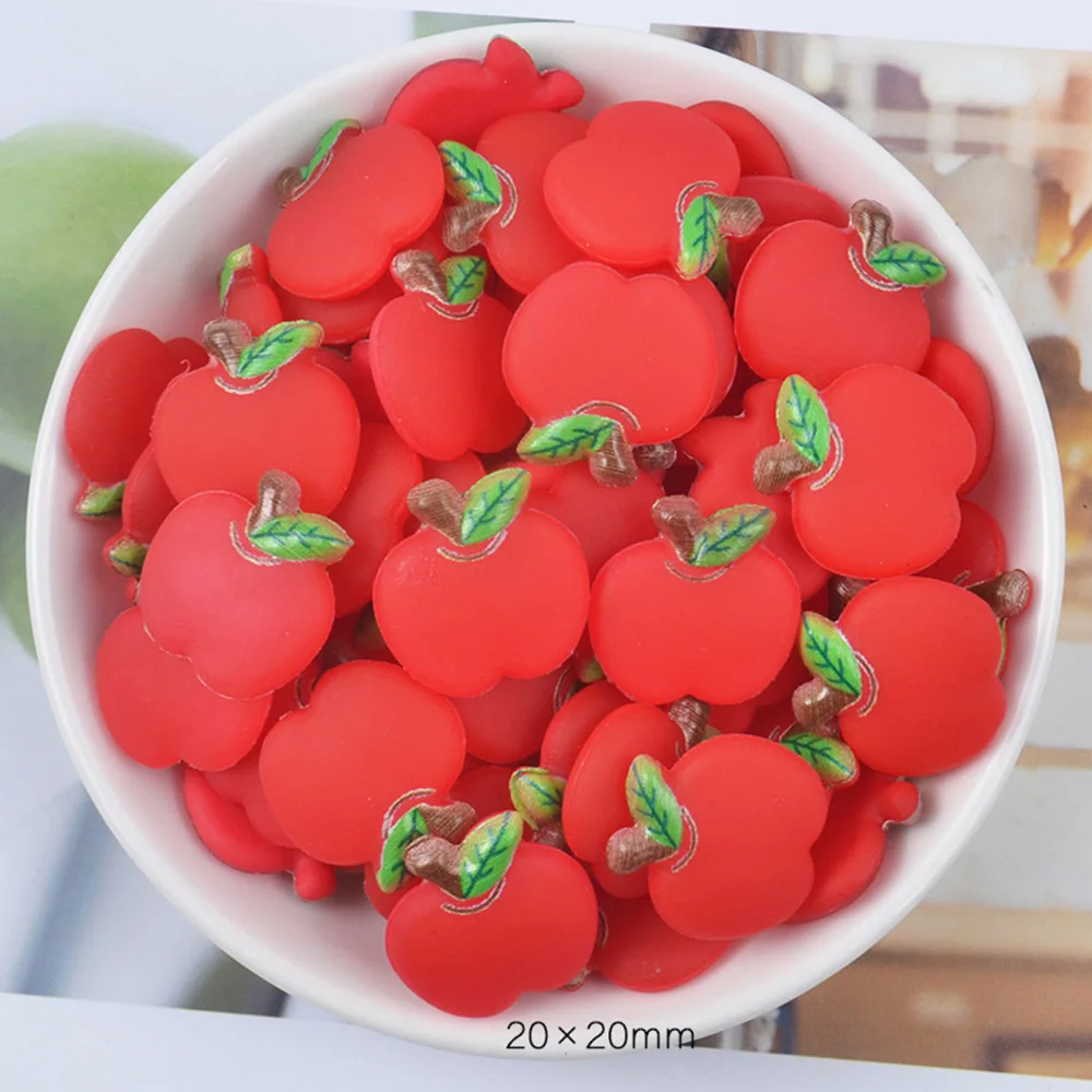 10 шт. милые Diy Lizun фрукты поставки слаймов аксессуары чехол для телефона украшения