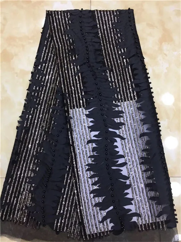 Африканская кружевная ткань вышитая в нигерийском стиле для невесты высокое