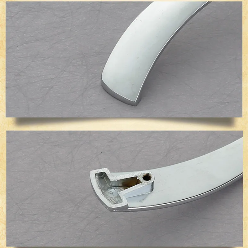 KK & FING современный хромированный цинковый сплав ручки шкафа ящика кухонный шкаф