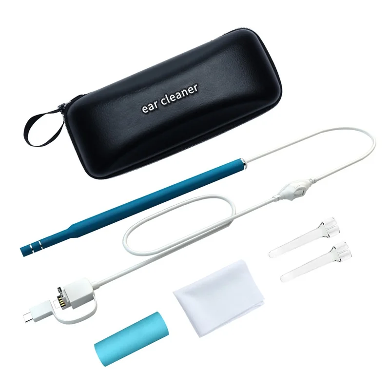 3 в 1 USB OTG визуальная очистка ушей эндоскоп ложка функциональный диагностический инструмент очиститель ушей Android 720P камера Ушная палочка камера