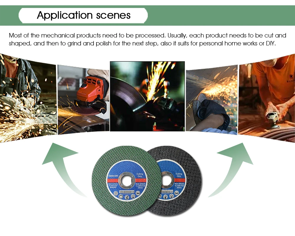 Режущий диск из смолы угловой шлифовальный волокно усиленное для металла