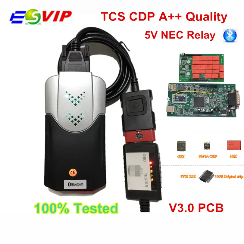 OBDIICAT-CDP VCI V3.0 R1/ R3 keygen Dual Green Board 9241A OBDII/OBD2 диагностический инструмент OBD2 автоматический сканер для автомобилей/грузовиков