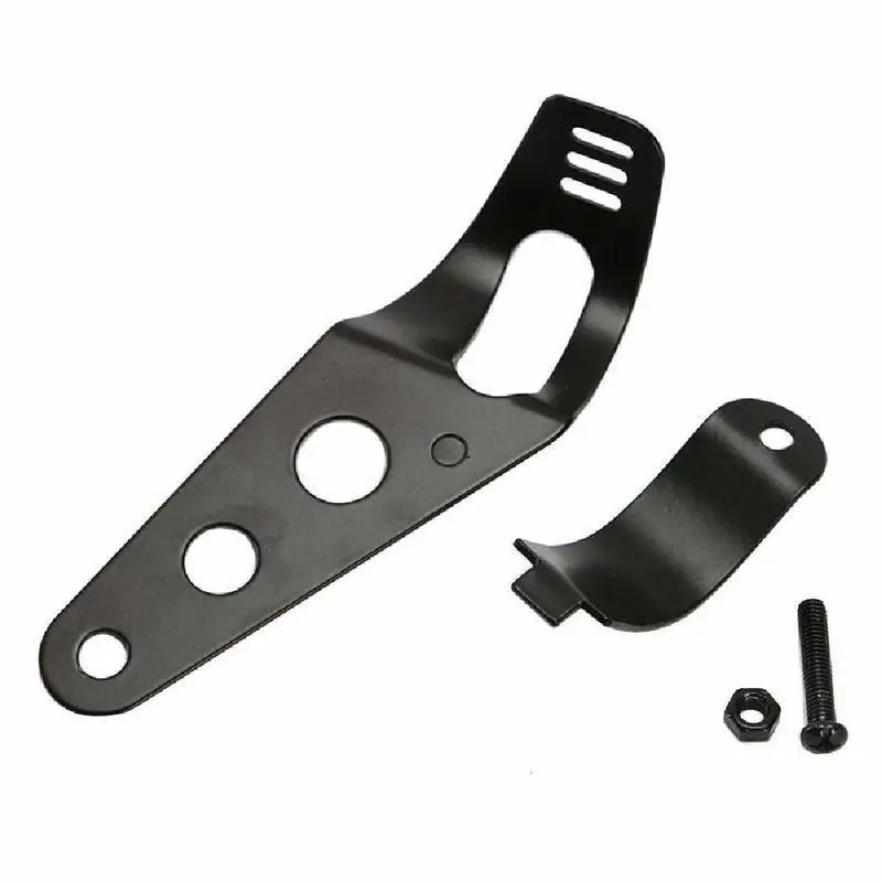 Универсальная мотоциклетная фара монтажный бракет алюминиевая Черная передняя