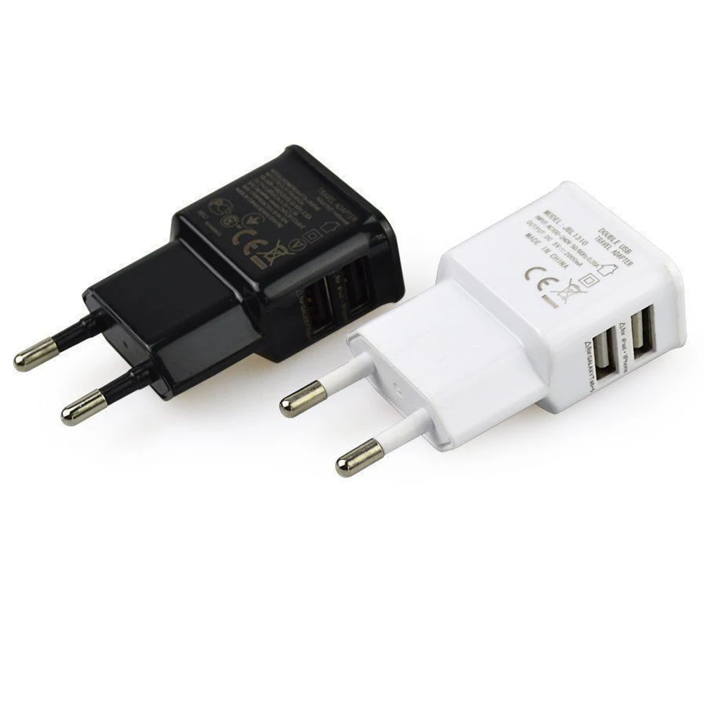 Xnyocn 5 в 2A умный дорожный адаптер зарядного устройства с двойным USB настенный портативный EU штекер зарядное устройство для сотового телефона для iPhone 5 6 S samsung Tablet
