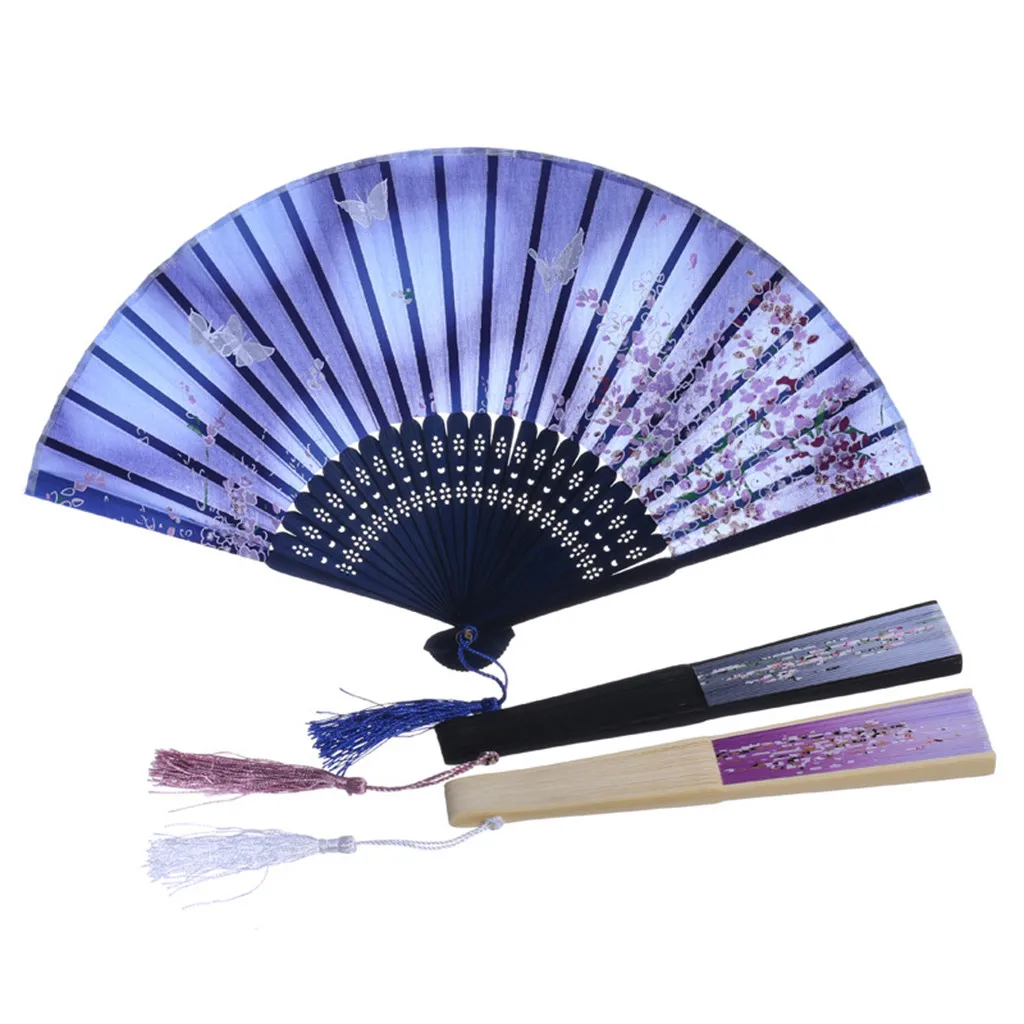 Складные веера в стиле ретро, китайский стиль, танец, свадьба, Ручной Веер, живопись, кружево, шелк, складной, ручной, цветочный веер, abanico, новинка, Прямая поставка