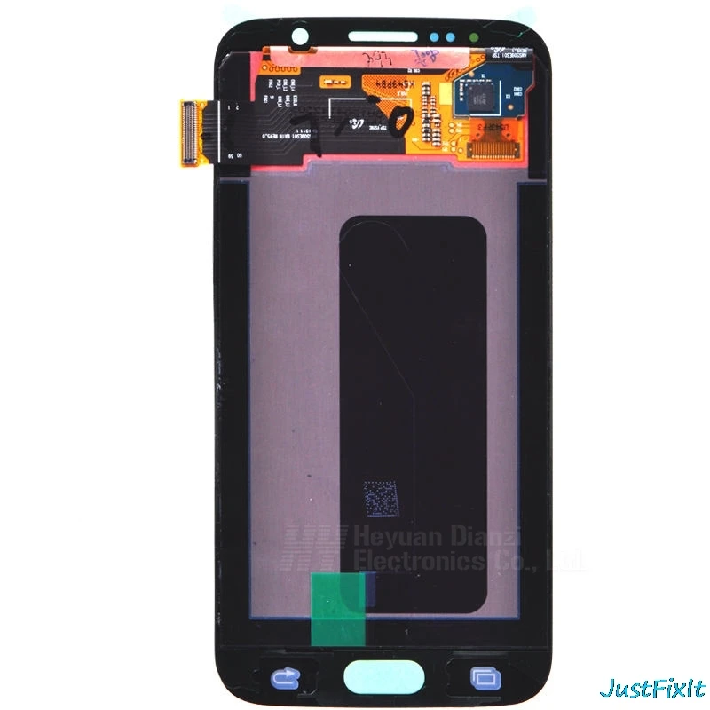 Для SAMSUNG GALAXY S6 G920F G920A горящий в тени ЖК-дисплей сенсорный экран дигитайзер супер Amoled Замена
