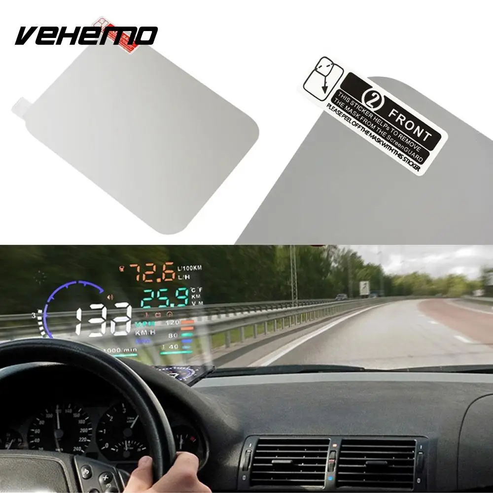 Дисплей эксклюзивная пленка экран 2 шт./компл. OBD HUD светоотражающая наклейка
