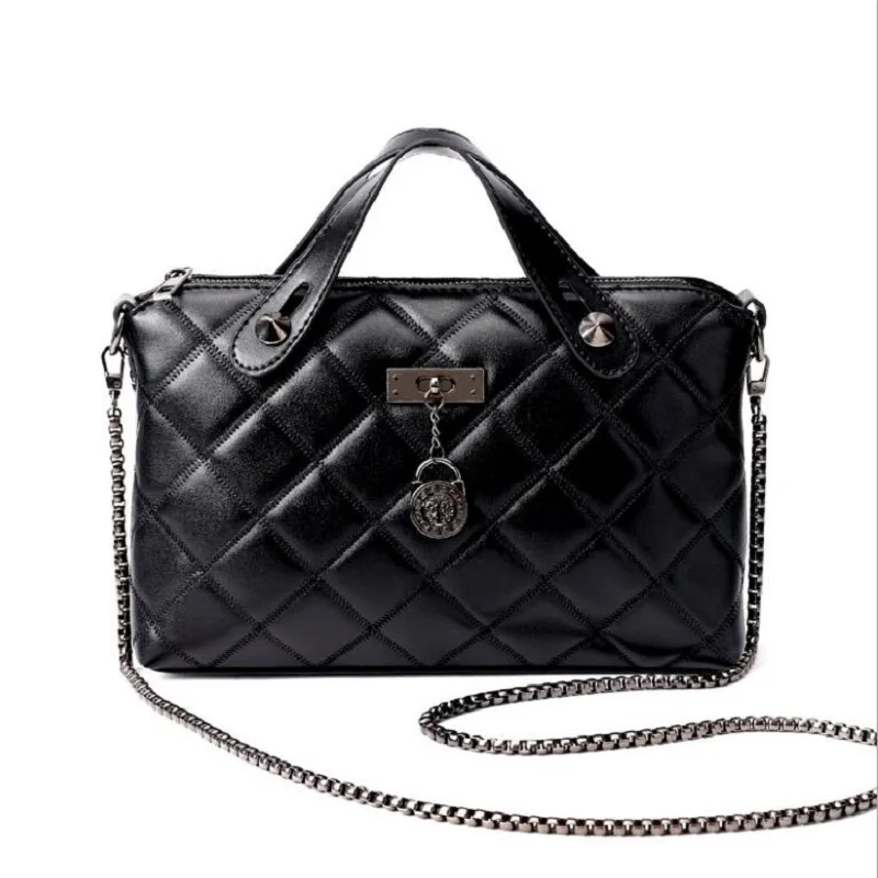 Weraimjx Роскошные Сумки Для женщин дизайнер плечо сумка Bolsa feminina цепи из кожи MJ303|genuine