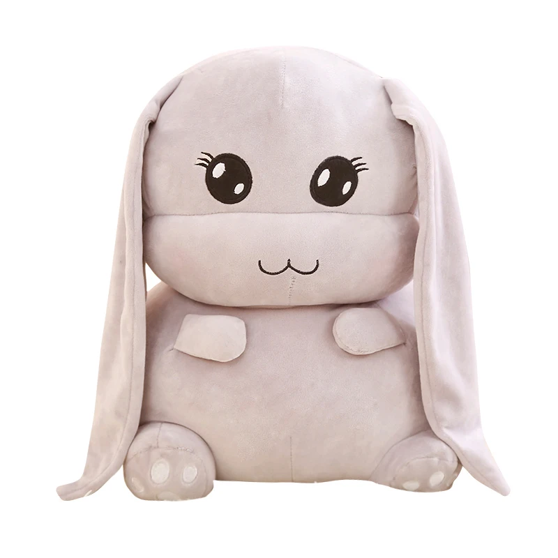 

1pc 40cm Stuffed Animal Software Long-eared Rabbit Doll Handwarmer Plush Pillow Cute Gift For Girl