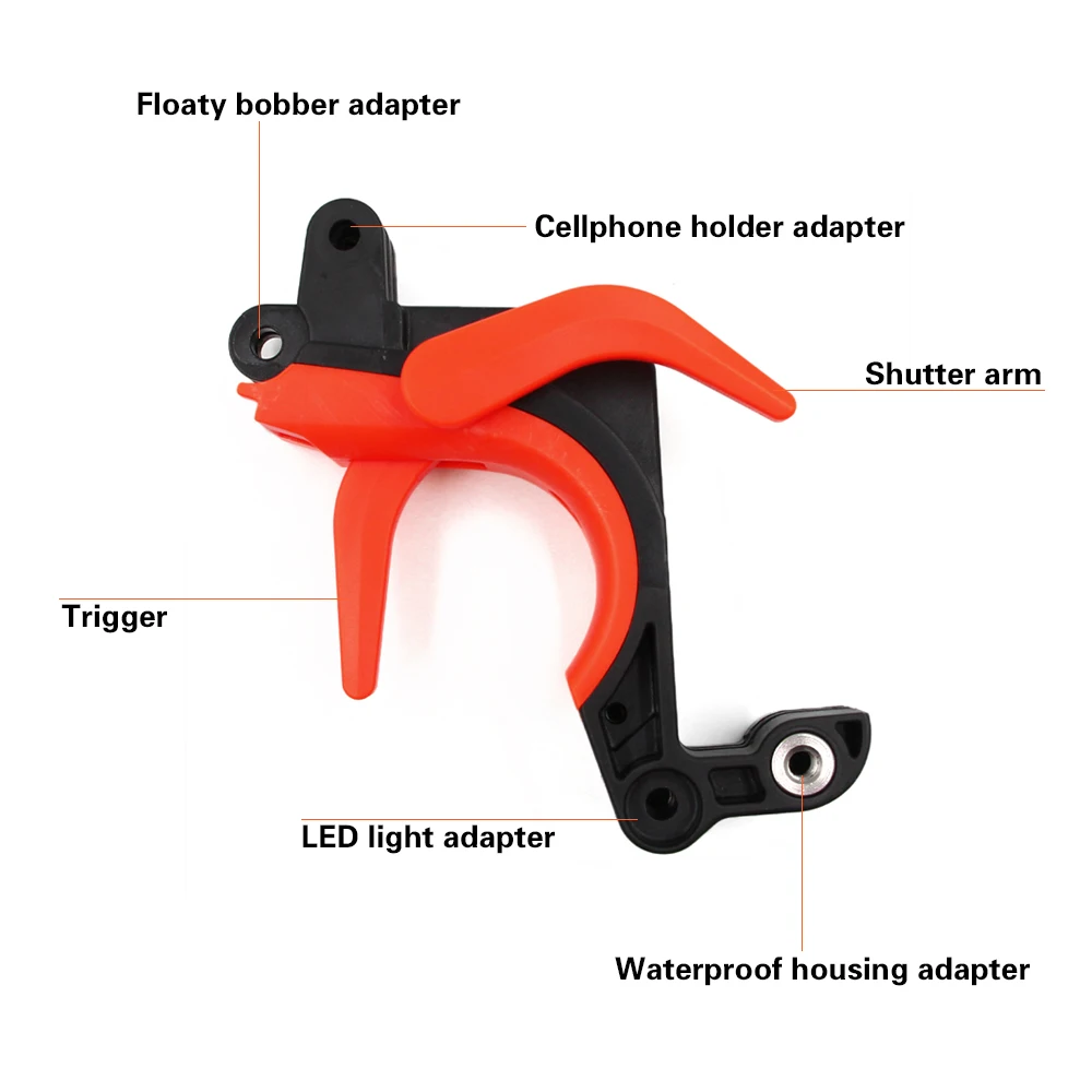 TELESIN стабилизатор затвора раздел пистолет триггер ручка плавающая Аксессуары