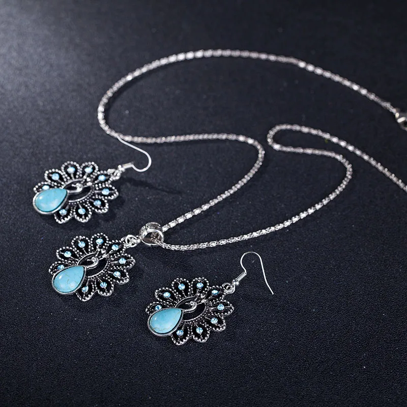 Элегантные и винтажные ожерелья ювелирные наборы богемный ретро Национальный