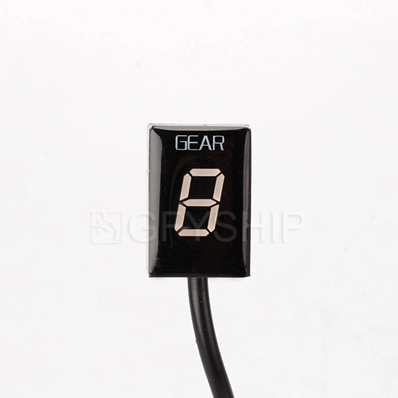 

Motorcycle LCD Electronics 6 Speed 1-6 Level Gear Indicator Digital Gear Meter For Kawasaki ER6N NINJA 250 300 VN900 Versys 650