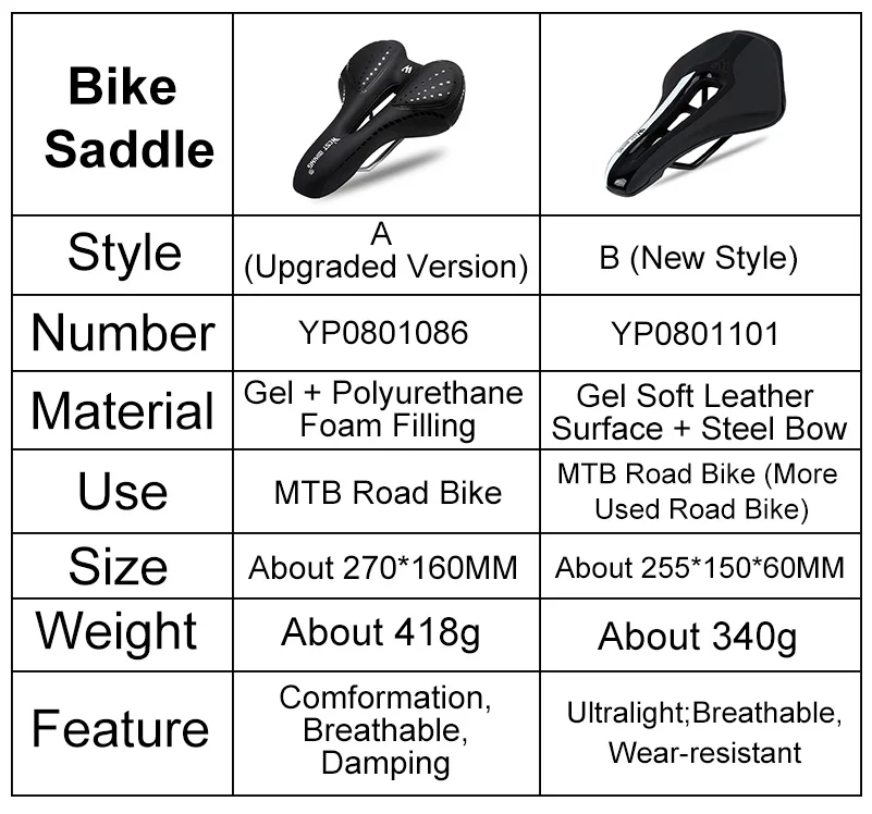 WEST BIKING, велосипедное седло, дышащая, из искусственной кожи, с полой подушкой, комфортное, шоссейное, MTB, велосипедное седло, гелевое+ полиуретановое, противоударное