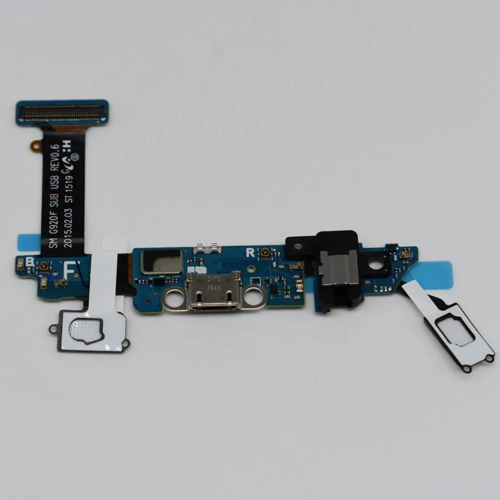 Оригинальный Для Samsung Galaxy S6 G920 G920F USB разъем зарядное устройство плата зарядный