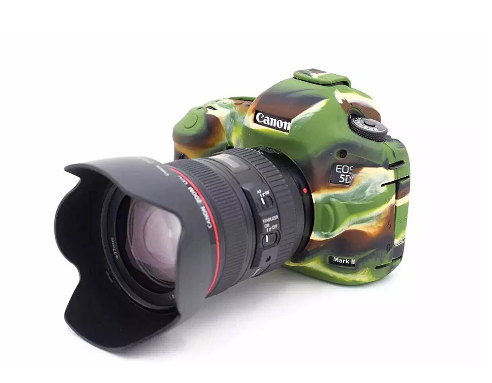 LimitX силиконовая кожа брони чехол для защиты корпуса Canon EOS 5D Mark III 5Ds R DSLR только