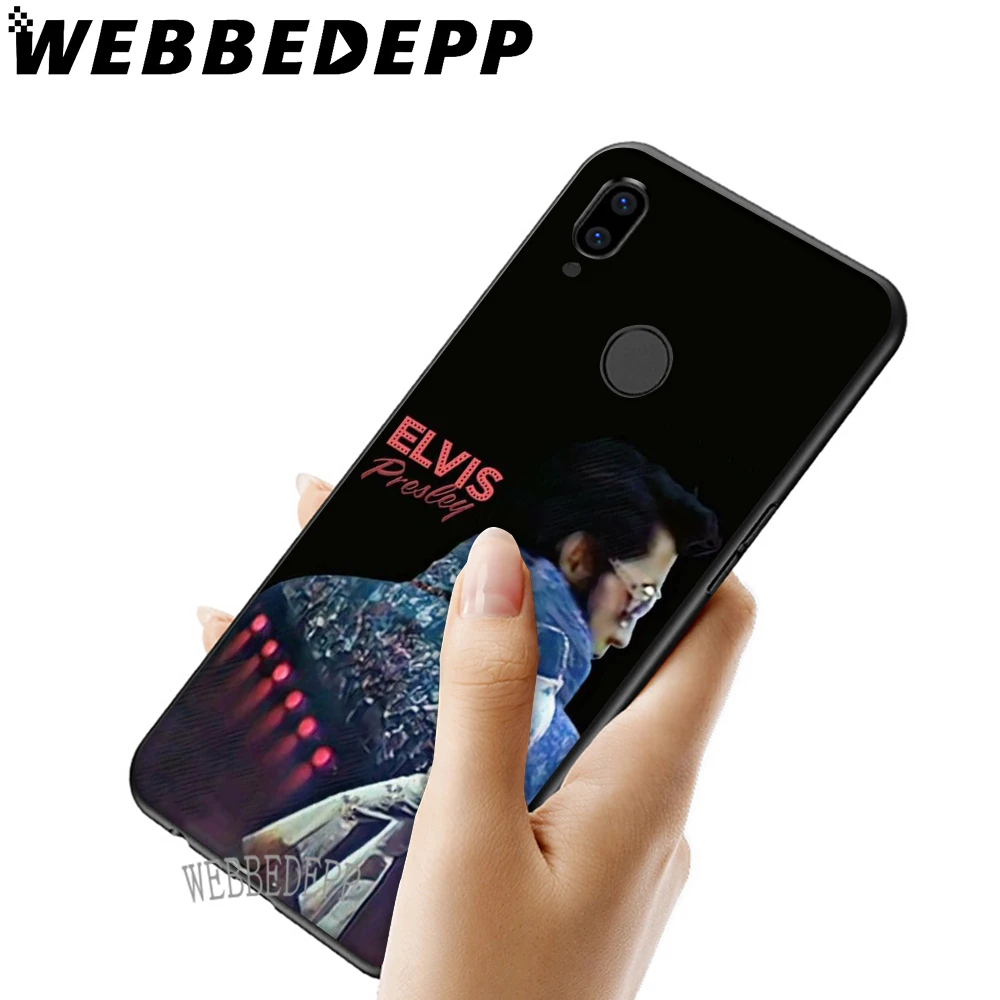 WEBBEDEPP Elvis Presley мягкий чехол для Huawei Honor 6 7A Pro 7C 8C 7X 8X 8 9 10 lite Note10 | Мобильные телефоны и