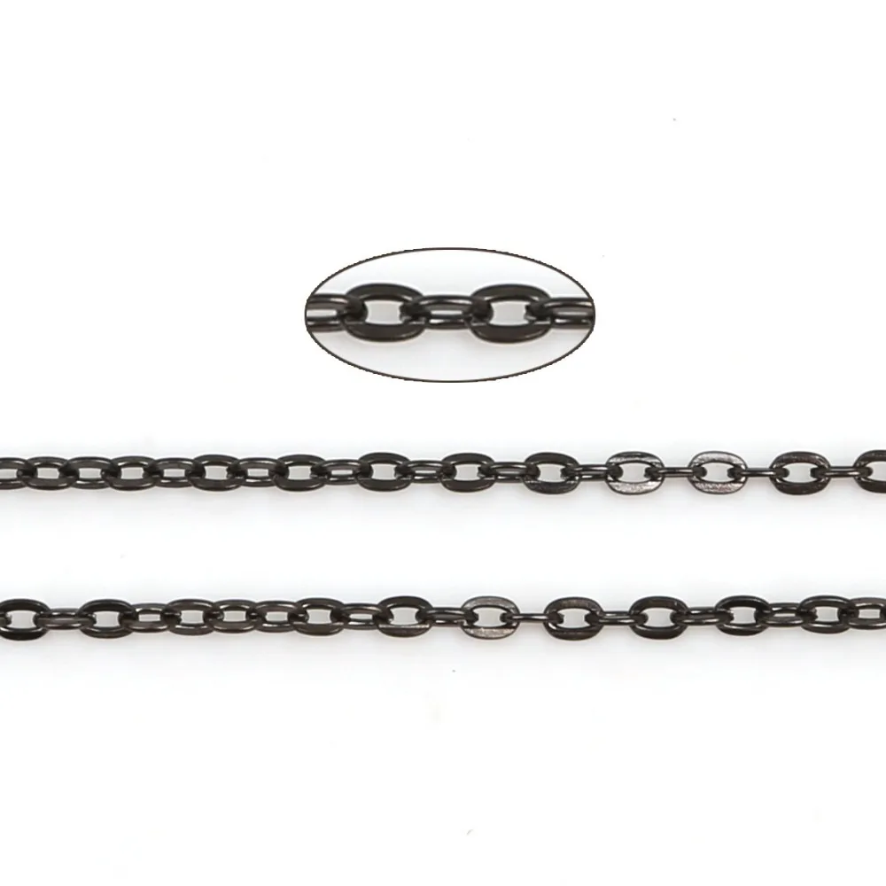 Цепочка O для изготовления ювелирных изделий металлическая цепочка ожерелья