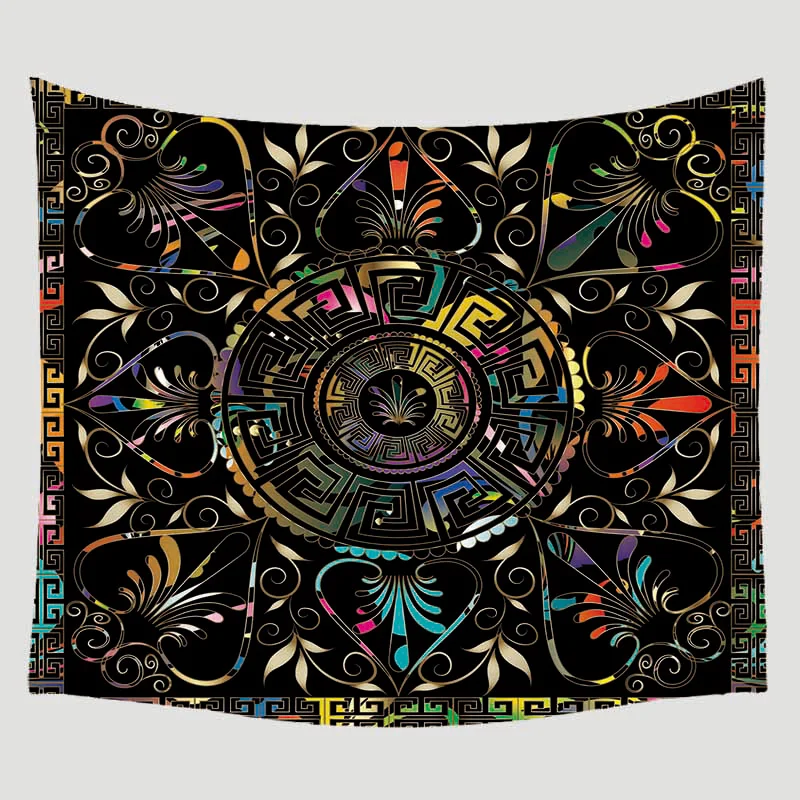 Настенное одеяло с мультяшным принтом украшение для дома путешествий пикника