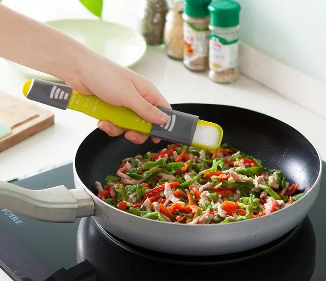 1 шт. легкая кухонная Регулируемая количественная ложка молочная восемь киосков