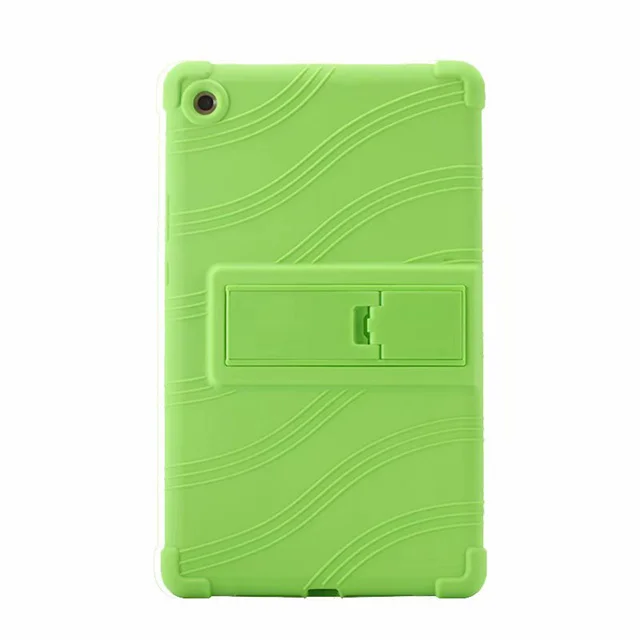 Зеленый Противоударный силиконовый чехол для huawei Mediapad M5 8,4 SHT-AL09/W09 планшет iBuyiWin ультра-тонкая резиновая ТПУ принципиально обложка+ стилус - Цвет: Зеленый