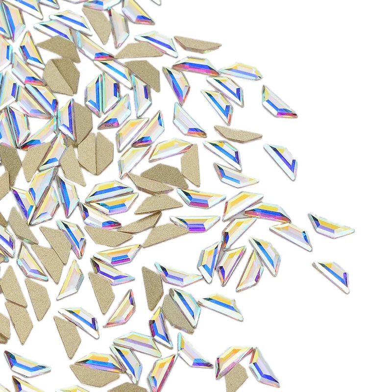 30 шт. форма парусника с кристаллами AB плоской спинкой модные стразы для дизайна