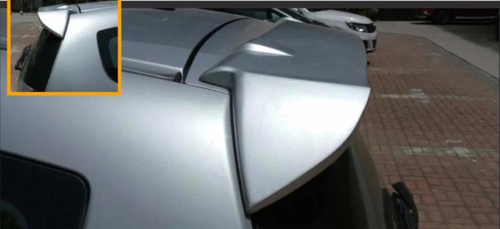 JINGHANG ABS краска заднего крыла багажника выступ Спойлеры Подходит для Honda Fit/JAZZ 2008 2009