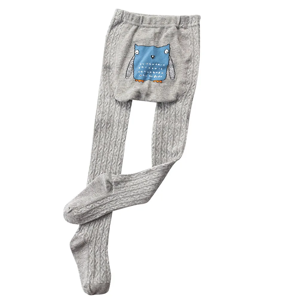 Gray S, m, l PP/Детские колготки детские колготки с рисунками колготки для мальчиков и девочек белый, черный, серый, розовый, желтый цвет, Прямая поставка - Цвет: Gray