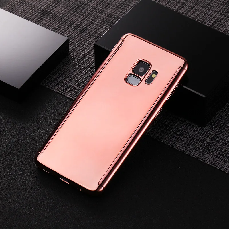 360 Полное покрытие зеркальный чехол для samsung Note 9 S10 Plus S8plus жесткий защитный чехол для samsung Galaxy S9 Plus S7 Note9 чехол s10lite