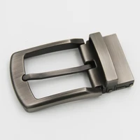 mens solid belt buckles 35mm reversible pin buckle for men double sided belt leather diy accessories brushed metal belt buckle