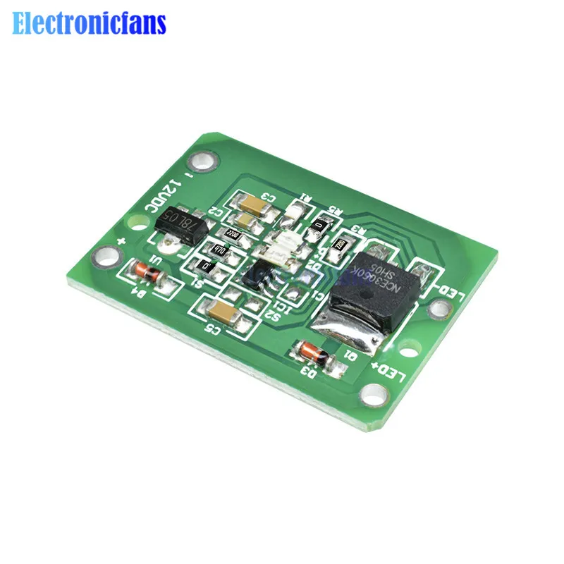 Емкостный сенсорный переключатель модуль датчика 12 В нажимная кнопка задвижка с