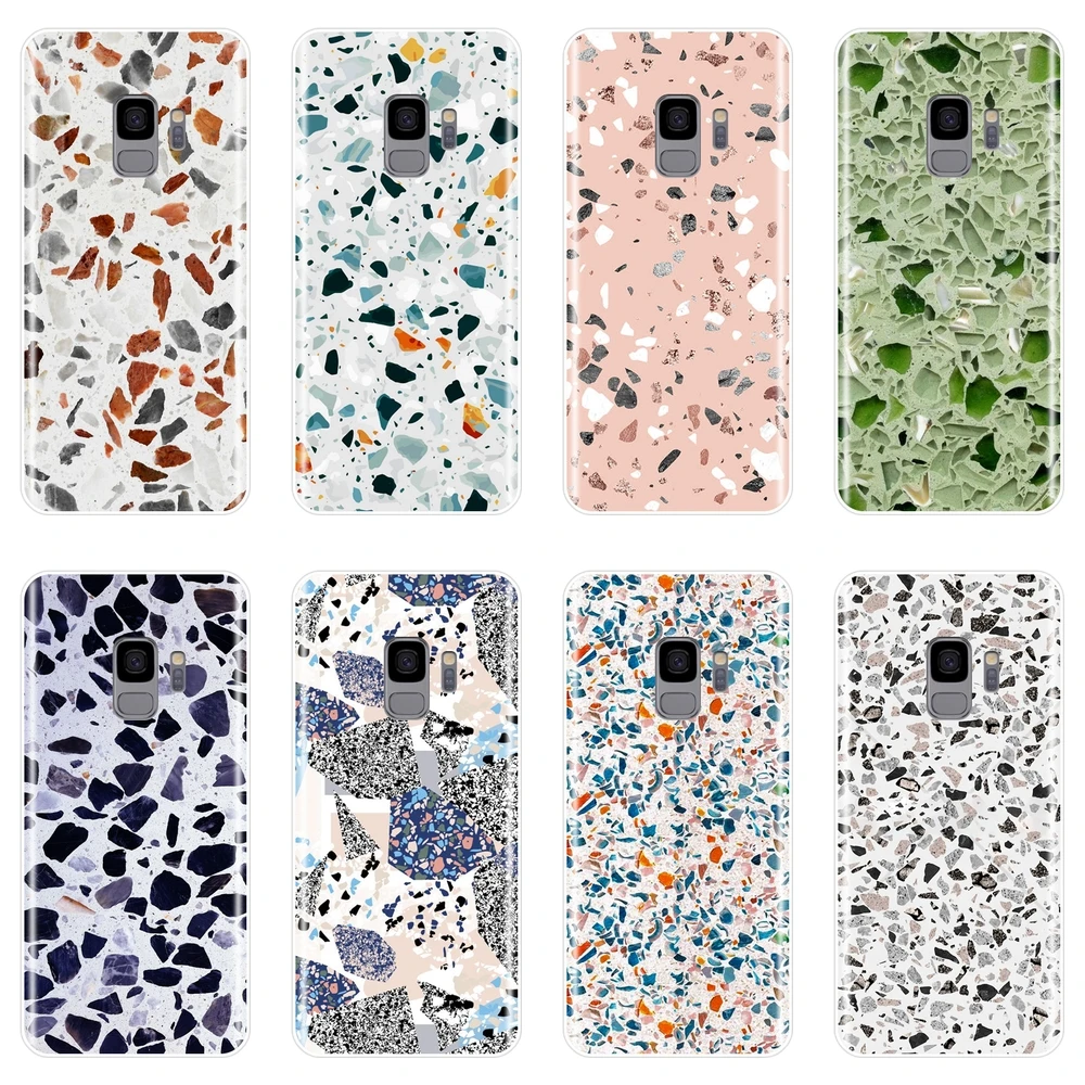 Задняя крышка для Samsung Galaxy Note 4 5 8 9 Art Graffiti розовый мягкий силиконовый чехол S8 S9 Plus S5