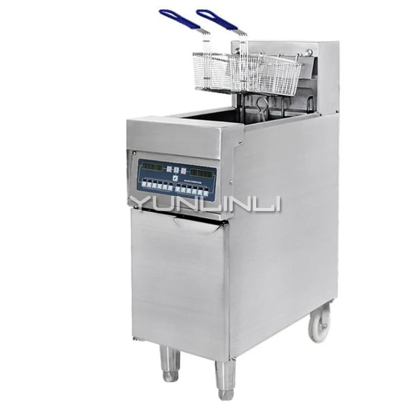 

Commercial Electric Deep Fryer Intelligent Vertical Electric Frying Machine Single-tank Multifunctional Fryer IPZL-18-1