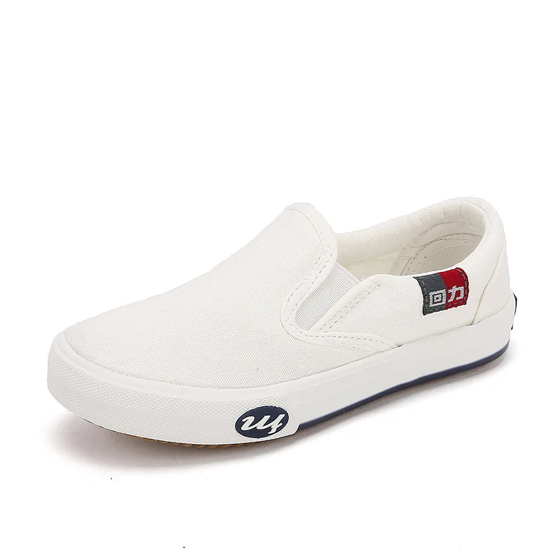 Children sneakers white shoes canvas girl boys girls kids casual Child flat black blue | Детская одежда и обувь
