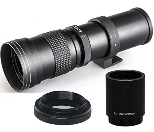 JINTU 420-1600mm F/8,3-16 телеобъектив с переменным фокусным расстоянием 2X телеконвертер объектив с фиксированным фокусным расстоянием для Canon EOS EF 90D 80D 70D 60D 60Da 50D 7D 6D 5D 5Ds T6s T6i T6