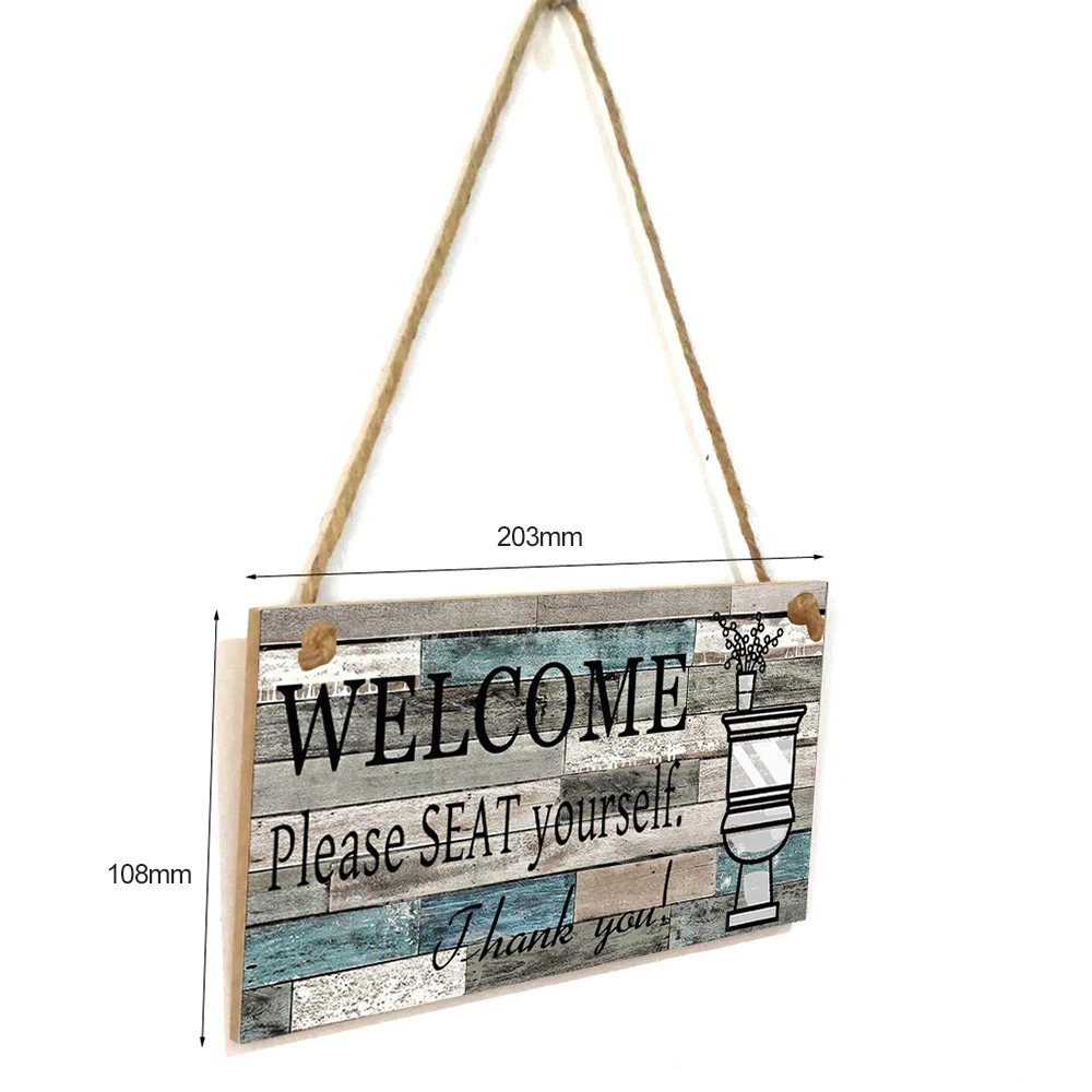 Деревянное украшение Sansal настенное в естественном стиле с надписью Добро