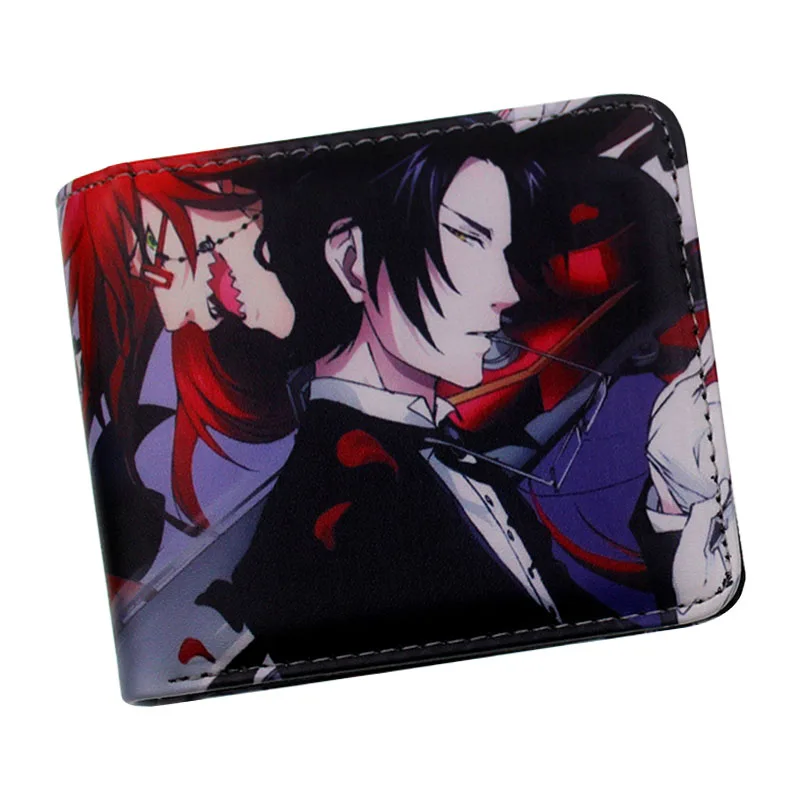 Кошелек из аниме Черный Батлер мужской кошелек для косплея с карманом