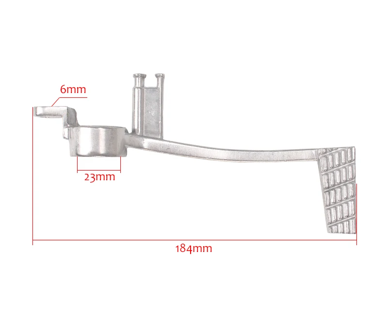 Алюминиевый рычаг заднего тормоза подставка для ног Педальный стержень Suzuki GSXR