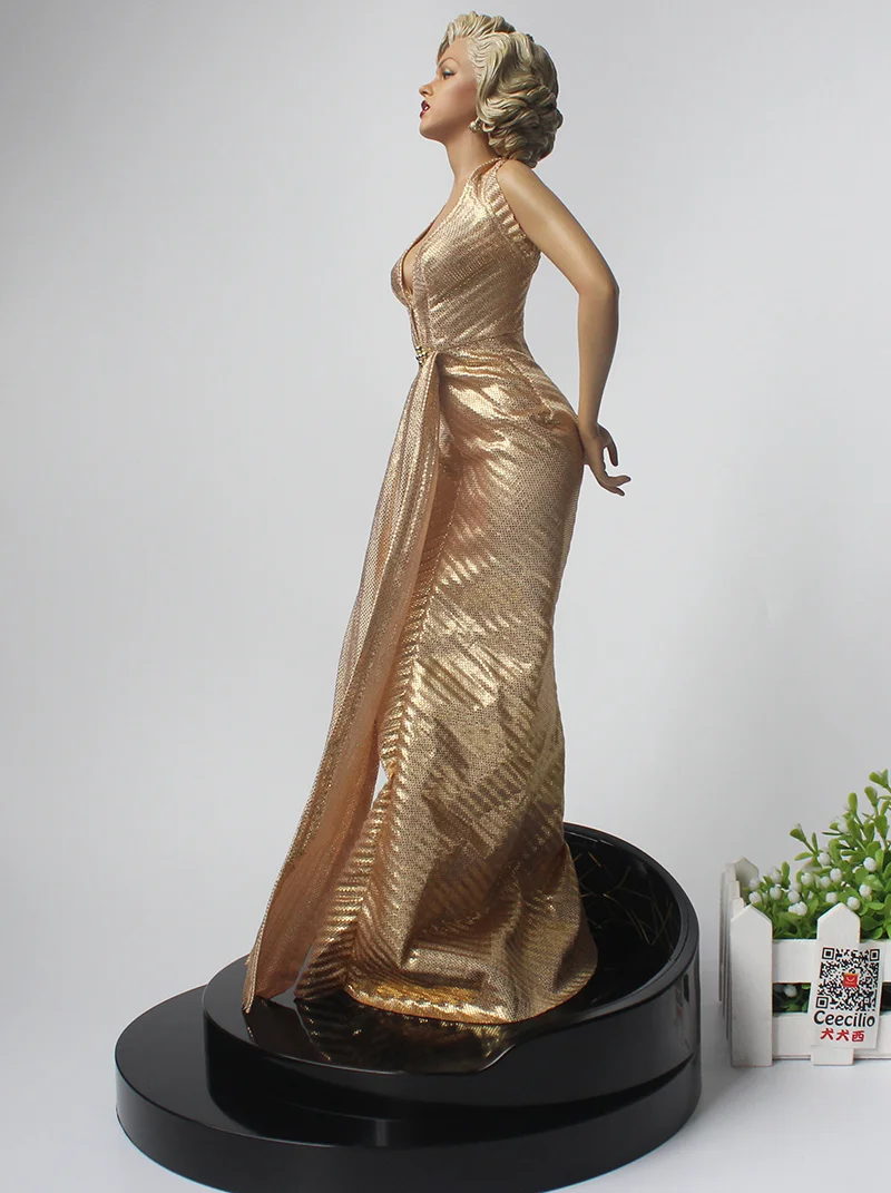Горячая 1/4 шкала 40 см Сексуальные Мэрилин Монро коллекционеры действие