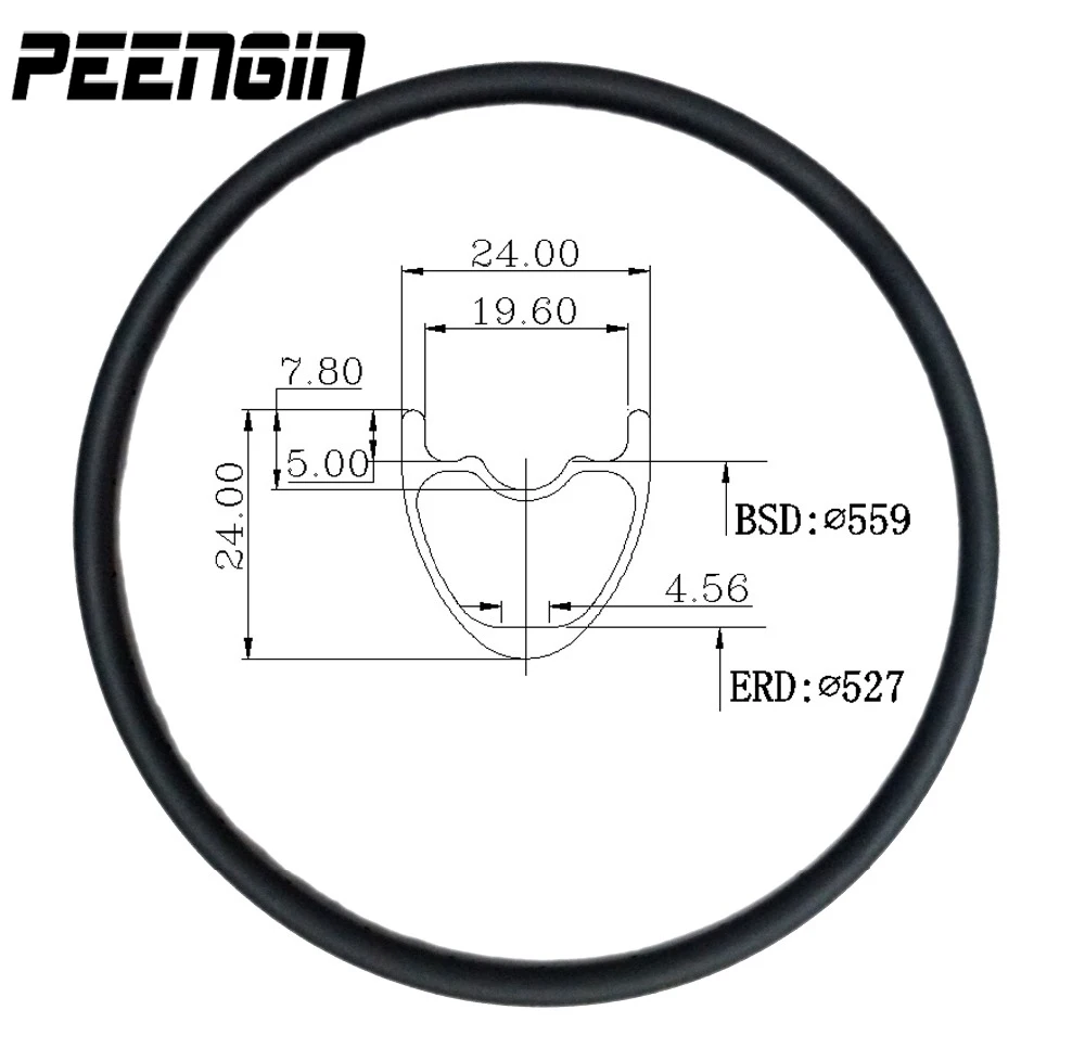 Новый шаблон 26er carbonio rim только легкий 270 г! MTB бескамерный ruote mtb boost wheel trend style fast & climb