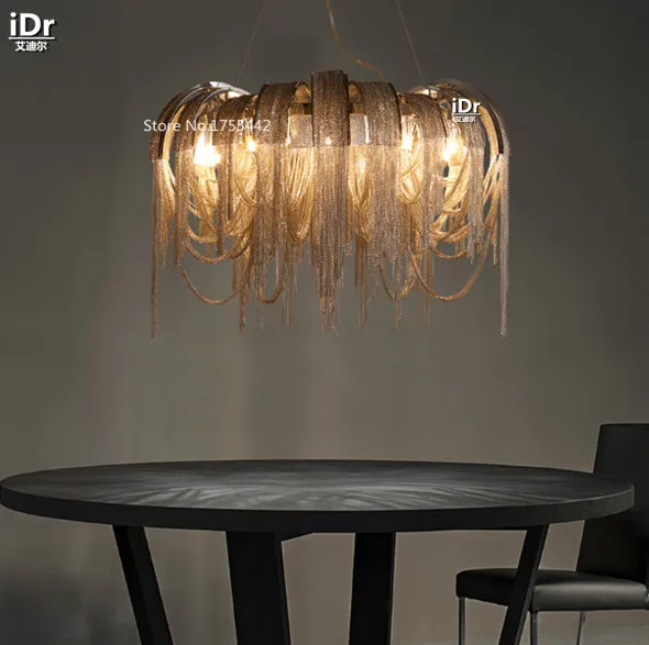 Designers Continental Restaurant Bar Lobby Hotel Villa club atmosphere tassels Chandeliers EET-003 | Лампы и освещение