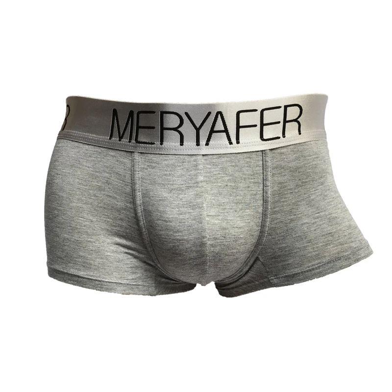 4 шт. мужские трусы боксеры с серебристыми краями|mens underwear boxers|underwear boxercueca boxer |