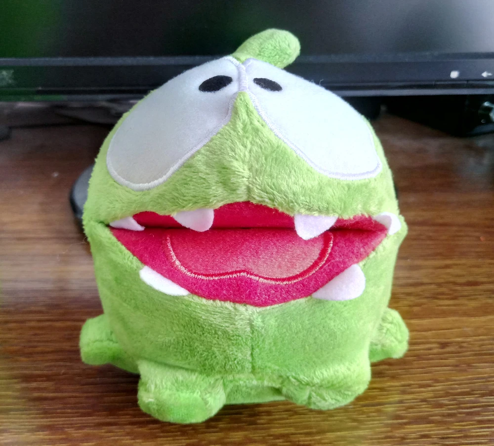 Плюшевая игрушка OM NOM 8 дюймов с 6 узорами|Персонажи мультфильмов и кино| |