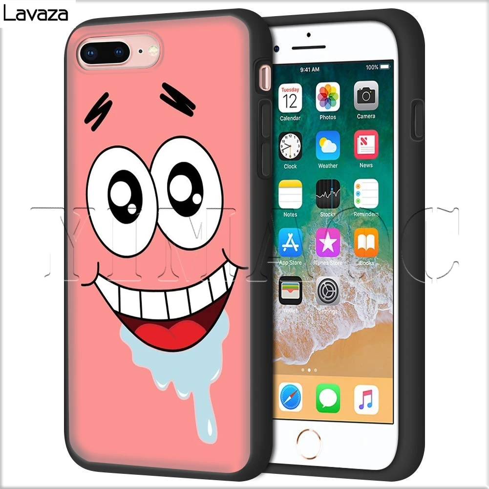 Lavaza Патрик звезда чехол для iPhone 11 Pro XS Max XR X 8 7 6 6S Plus 5 5s se |