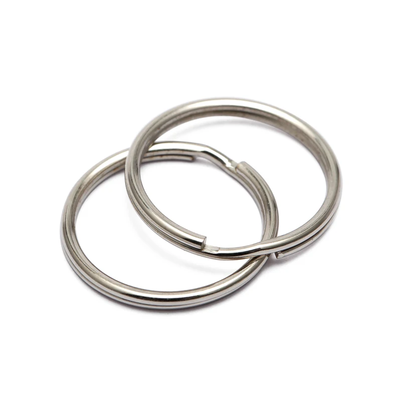 rhodium 16/20/50 мм 50 шт./лот Diy, иных металлических брелок для ключей Разделение кольца унисекс брелок для ключей брелок аксессуары для производства пластиковых аксессуаров - Цвет: rhodium
