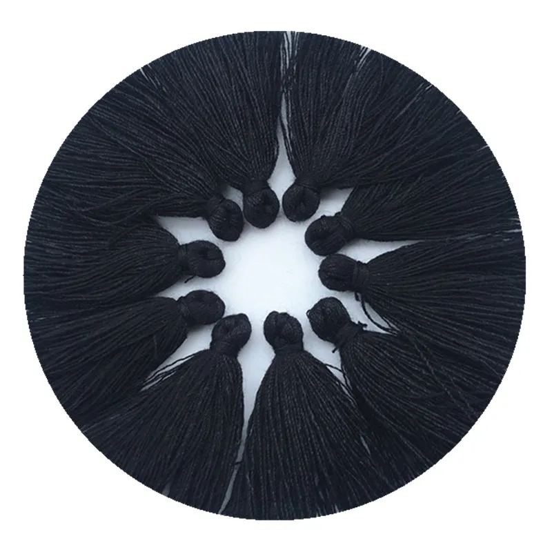 Хлопковая кисточка для сотового телефона 27 мм занавеска ключей аксессуары