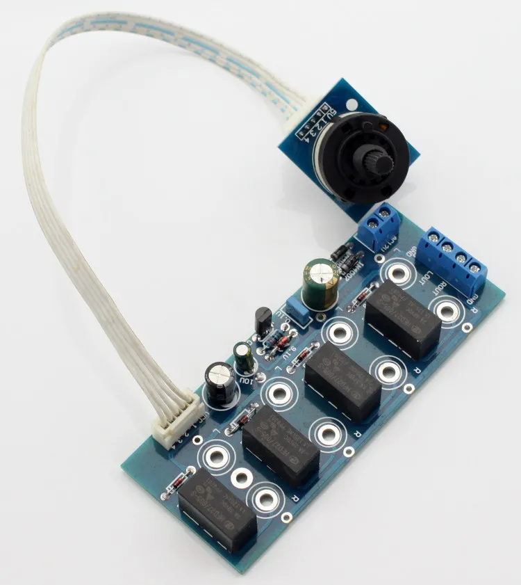 AC12V Power Amplifier Quad Input Switching Board | Электроника