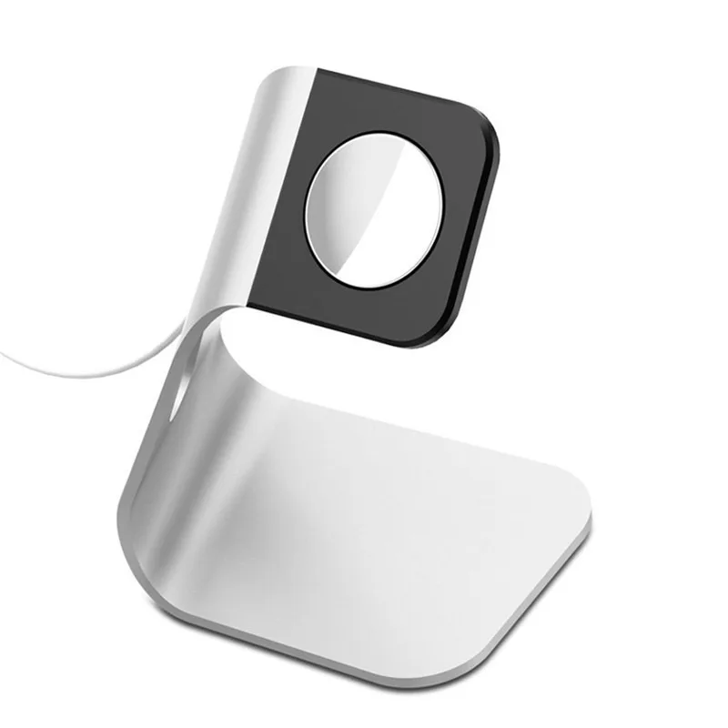 Универсальная зарядная док-станция для умных часов Apple Watch Series 1 2 3 алюминиевая