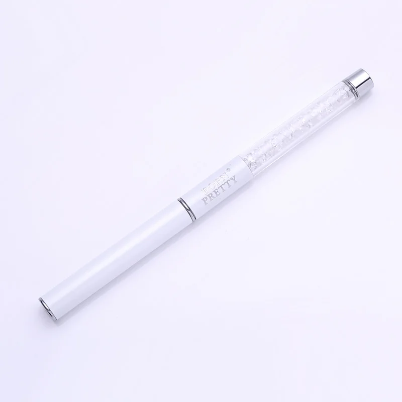

BORN PRETTY Gradient Painting Nail Brush Rhinestone Handle Drawing UV Gel Pen Nail Art Brush Tool