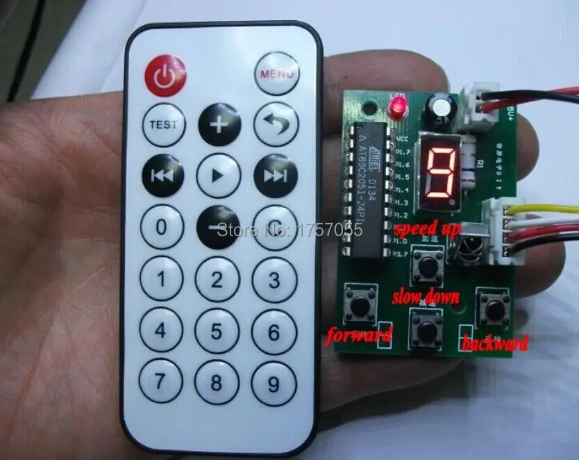 Драйвер шагового двигателя 2 фазный 4 проводной контроллер Скорость Регулируемый