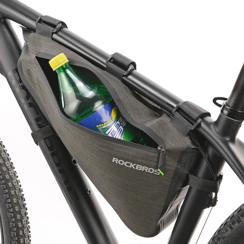 Треугольная велосипедная сумка водонепроницаемый вместительный чемодан для